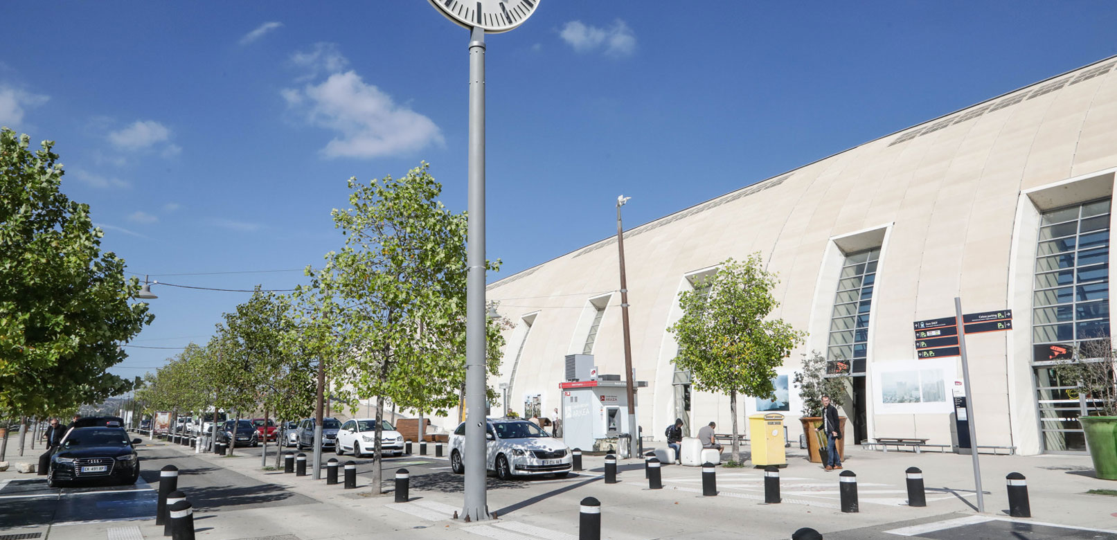 Gare Avignon TGV en Courtine © Hocquel