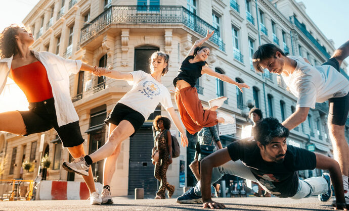 Danseurs au festival d’Avignon © O’Brien